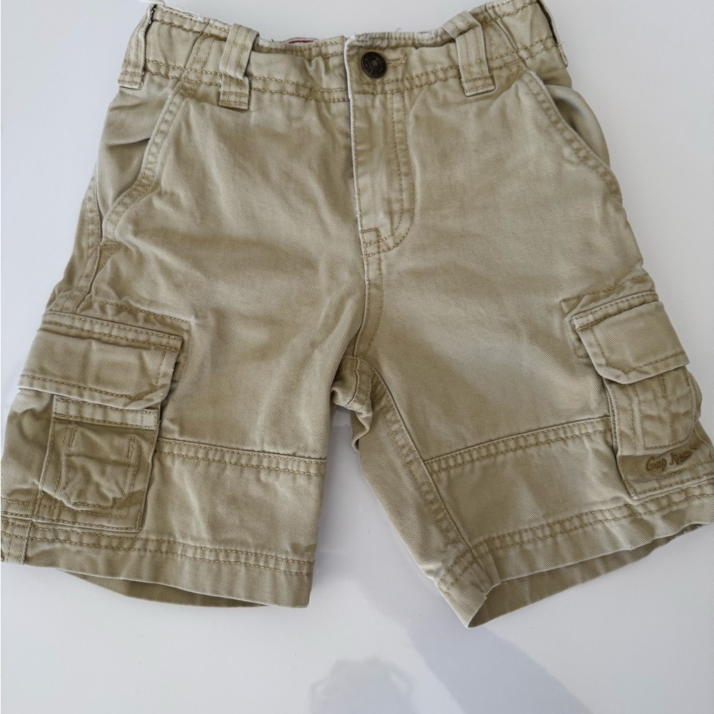 GAP Beige Toddler Cargo Shorts